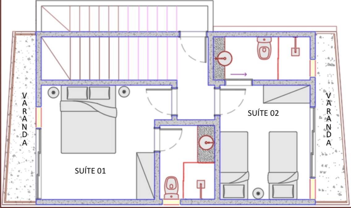 Casa, 2 quartos, 80 m² - Foto 18
