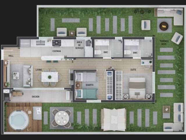 #A0029_25 - Apartamento para Venda em Curitiba - PR